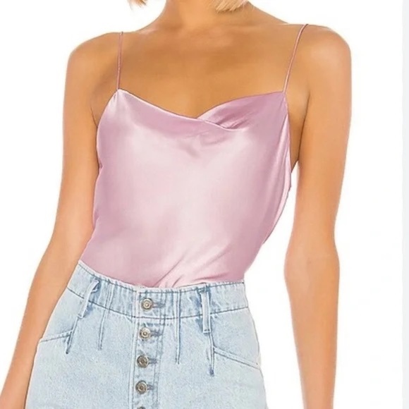 Cami NYC The Axel Silk Top - White - Picture 4 of 4